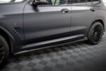Maxton side skirt diffusers for BMW X3 M-Pack G01 Facelift