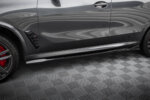 Maxton side skirt diffusers for BMW X5 M F95 / F95 Facelift
