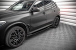 Maxton side skirt diffusers for BMW X5M F95 / F95 Facelift
