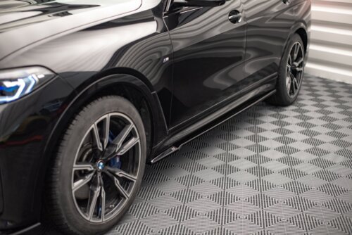 Maxton side skirt diffusers for BMW X7 M-Pack G07