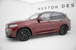 Maxton side skirt diffusers for BMW iX3 M-Pack G08 Facelift