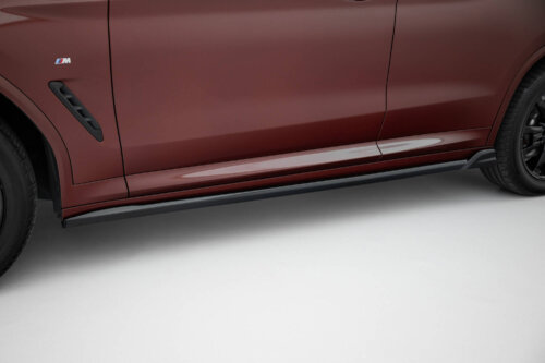 Maxton side skirt diffusers for BMW iX3 M-Pack G08 Facelift