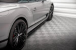 Maxton side skirt diffusers for Bentley Continental Convertible GT Mk3