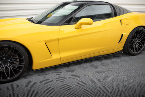 Maxton side skirt diffusers for Chevrolet Corvette C6