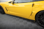 Maxton side skirt diffusers for Chevrolet Corvette C6