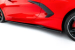 Maxton side skirt diffusers for Chevrolet Corvette C8