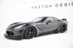 Maxton side skirt diffusers for Chevrolet Corvette Z06 C7