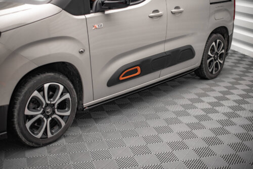 Maxton side skirt diffusers for Citroen Berlingo Mk3