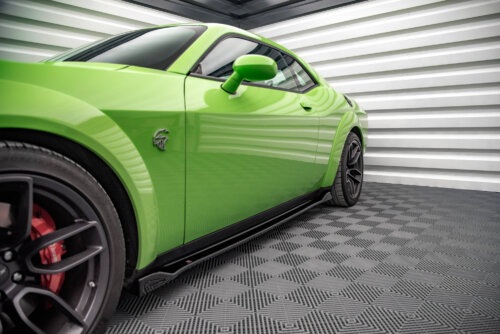 Maxton side skirt diffusers for Dodge Challenger SRT Hellcat Widebody Mk3