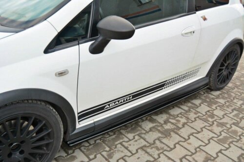 Maxton side skirt diffusers for Fiat Grande Punto Abarth