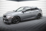 Maxton side skirt diffusers + Flaps for Honda Civic Sport Mk 10