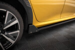 Maxton side skirt diffusers + Flaps for Peugeot 208 GT Mk2