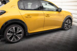 Maxton side skirt diffusers + Flaps for Peugeot 208 GT Mk2