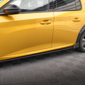 Maxton bočni produžeci + Flaps za Peugeot 208 GT Mk2