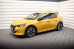 Maxton side skirt diffusers + Flaps for Peugeot 208 GT Mk2