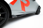 Maxton side skirt diffusers + Flaps for Toyota GR Yaris Mk4 Facelift
