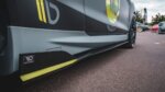 Maxton side skirt diffusers for Ford Fiesta 7 ST Facelift