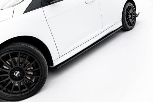 Maxton side skirt diffusers for Ford Focus ST / ST-Line Hatchback / Estate Mk3 / Mk3 Facelift