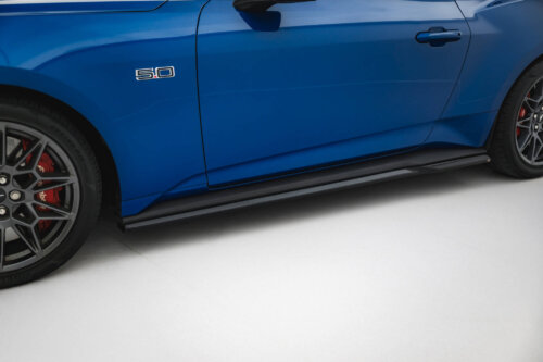 Maxton side skirt diffusers for Ford Mustang GT Mk7