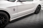 Maxton side skirt diffusers for Ford Mustang Mk5 Facelift