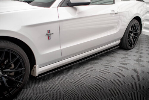 Maxton side skirt diffusers for Ford Mustang Mk5 Facelift