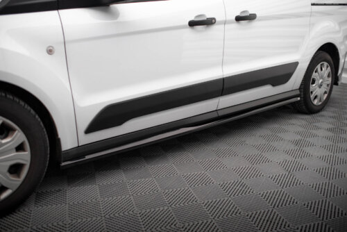 Maxton side skirt diffusers for Ford Transit Connect L2 Mk2 Facelift