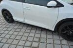 Maxton side skirt diffusers for Honda Civic Mk9