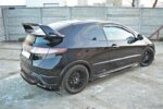Maxton side skirt diffusers for Honda Civic Type-S/R Mk8