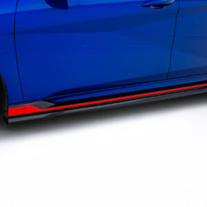 Maxton side skirt diffusers for Hyundai Elantra N Mk7