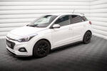 Maxton side skirt diffusers for Hyundai I20 Mk2 Facelift