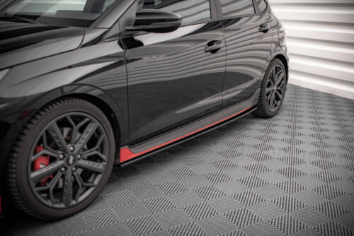 Maxton side skirt diffusers for Hyundai I20 N Mk3