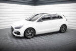 Maxton side skirt diffusers for Hyundai I30 N-Line / Standard Hatchback / Fastback Mk3 Facelift