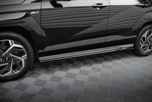 Maxton side skirt diffusers for Hyundai Kona N-line Mk2
