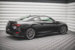 Maxton side skirt diffusers for Infiniti Q60 S Mk2