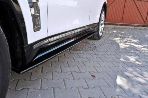 Maxton side skirt diffusers for Infiniti QX70