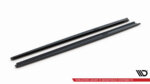 Maxton side skirt diffusers for Jaguar XE R-Dynamic X760 Facelift