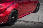 Maxton side skirt diffusers for Jaguar XE R-Dynamic X760 Facelift