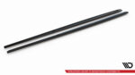 Maxton side skirt diffusers for Jaguar XE R-Sport X760
