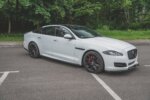Maxton side skirt diffusers for Jaguar XJ R-Sport X351 Facelift