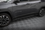 Maxton side skirt diffusers for Jeep Compass Limited Mk2 Facelift