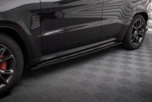 Maxton side skirt diffusers for Jeep Grand Cherokee SRT WK2 Facelift