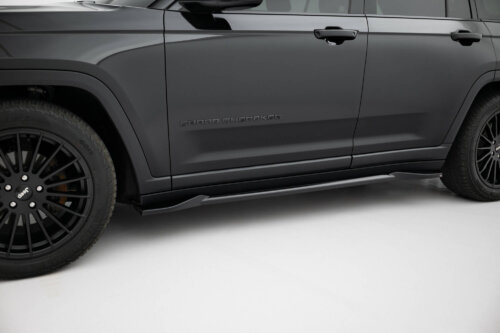 Maxton side skirt diffusers for Jeep Grand Cherokee Trailhawk Mk5