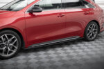 Maxton side skirt diffusers for Kia Ceed GT / GT-Line Mk3 / Proceed Mk1
