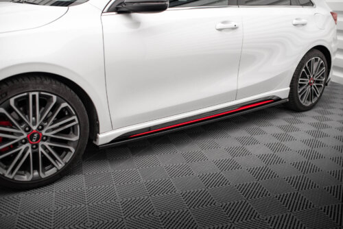 Maxton side skirt diffusers for Kia Ceed GT Mk3