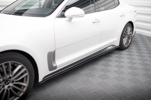 Maxton side skirt diffusers for Kia Stinger GT / GT-Line / Standard Mk1