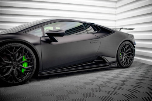 Maxton side skirt diffusers for Lamborghini Huracan EVO