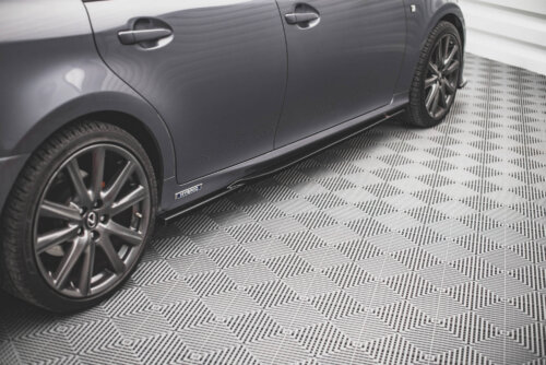Maxton side skirt diffusers for Lexus GS F Sport Mk4(L10)
