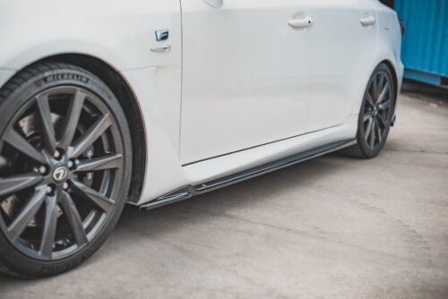 Maxton side skirt diffusers for Lexus IS F Mk2