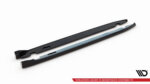 Maxton side skirt diffusers for Lexus RX Mk4 Facelift (version with OEM step rails)