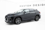 Maxton side skirt diffusers for Lexus RX Mk4 Facelift (version without OEM step rails)
